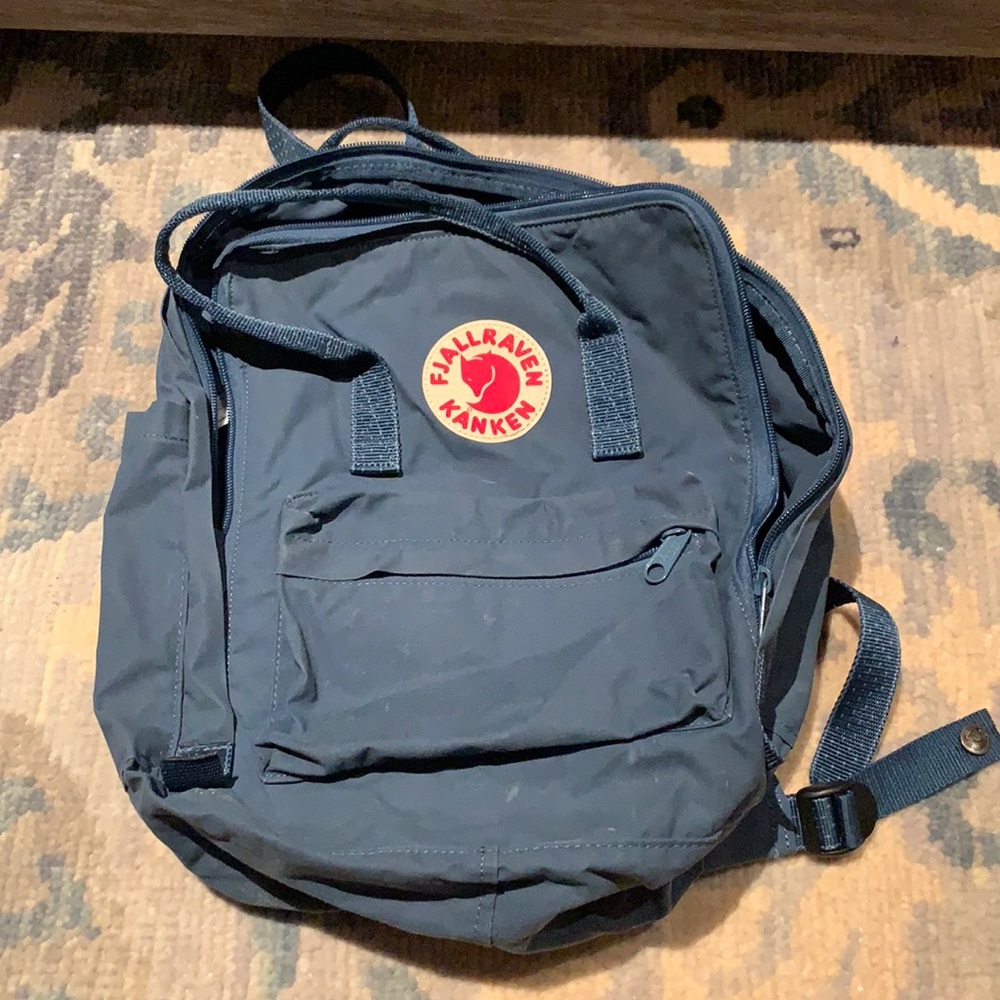 Fjallraven Kanken Blue Backpack